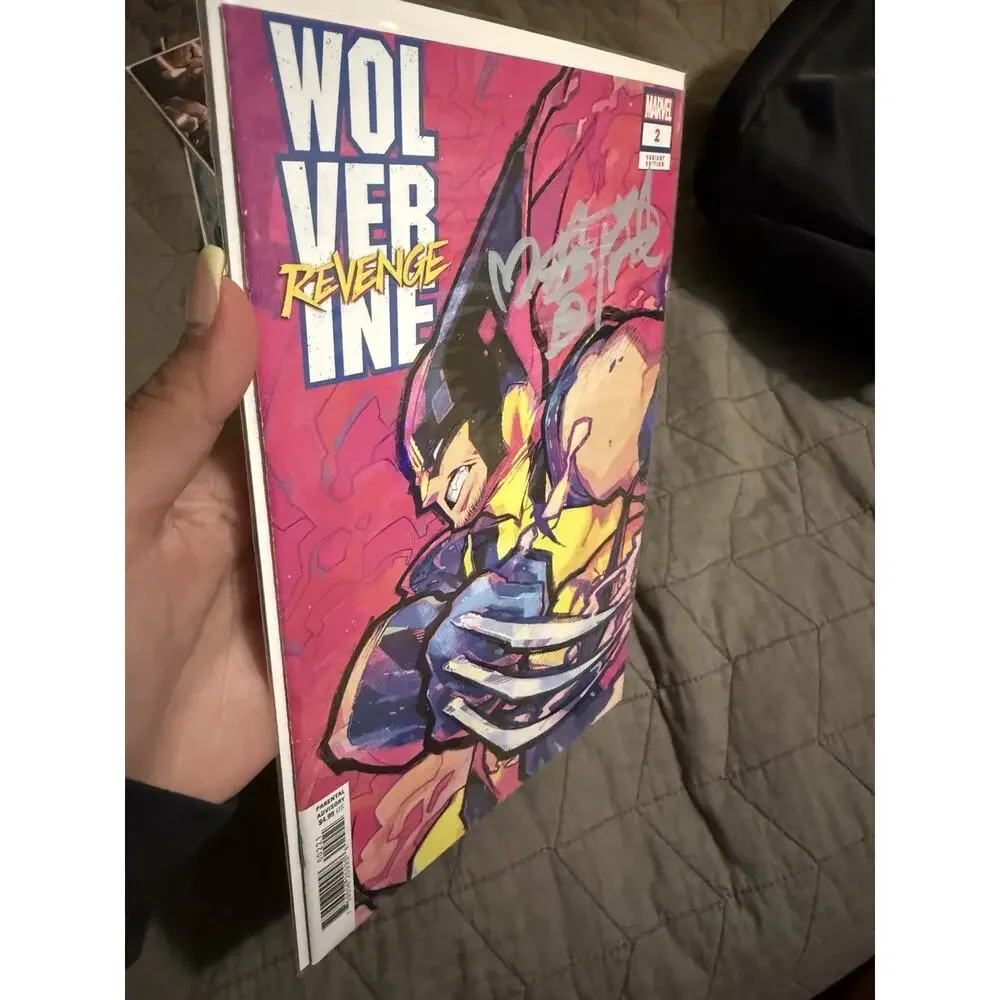 Marvel Wolverine: Revenge #2 Rose Besch Variant Cover Signed w/ COA (Modern Age)
